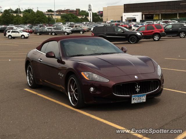 Maserati GranCabrio spotted in Minnetonka, Minnesota