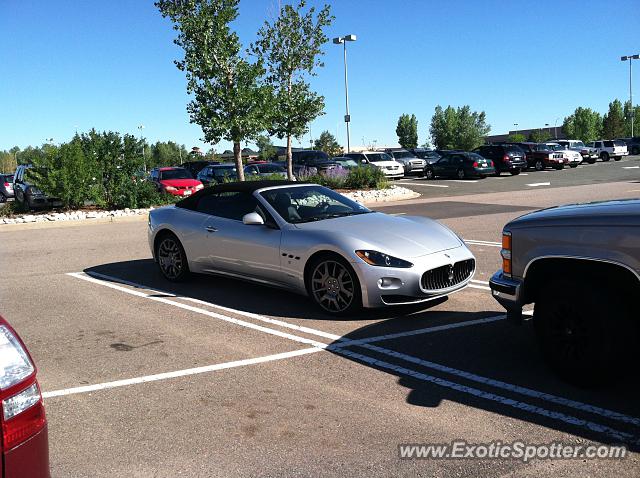 Maserati GranCabrio spotted in Denver, Colorado
