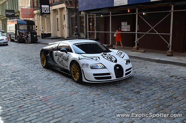 Bugatti Veyron spotted in New York, New York