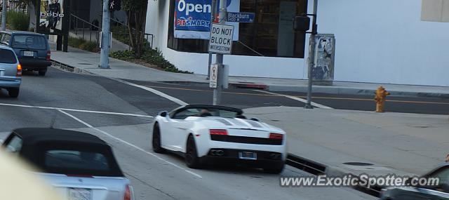Lamborghini Gallardo spotted in LA, California