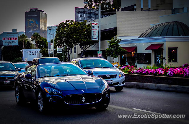 Maserati GranCabrio spotted in Los Angeles, California