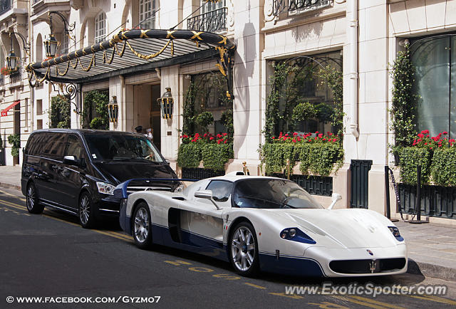 Maserati MC12 spotted in Paris, France