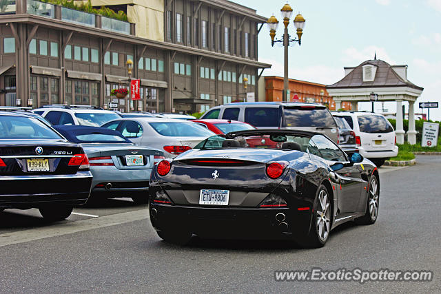 Ferrari California spotted in Long Branch, New Jersey