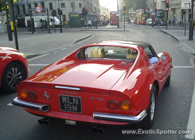 Ferrari 246 Dino spotted in London, United Kingdom