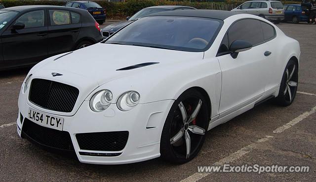 Bentley Continental spotted in Bristol, United Kingdom