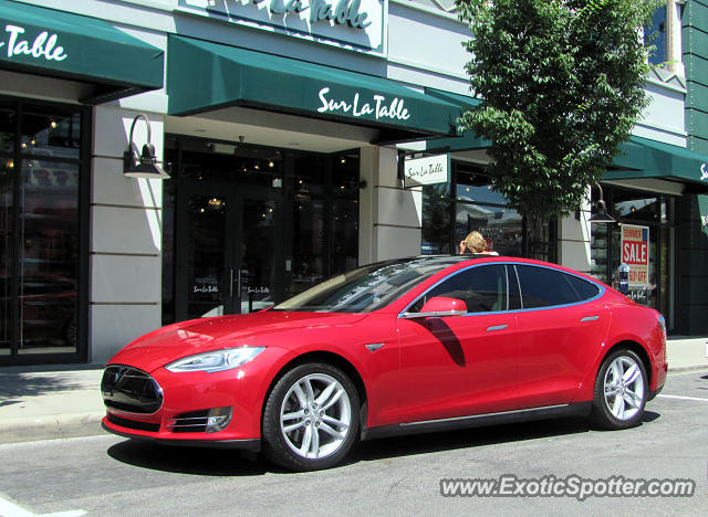 Tesla Model S spotted in Columbus, Ohio