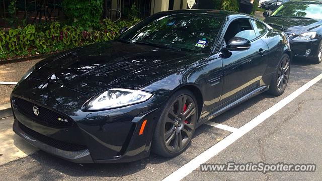 Jaguar XKR-S spotted in Dallas, Texas