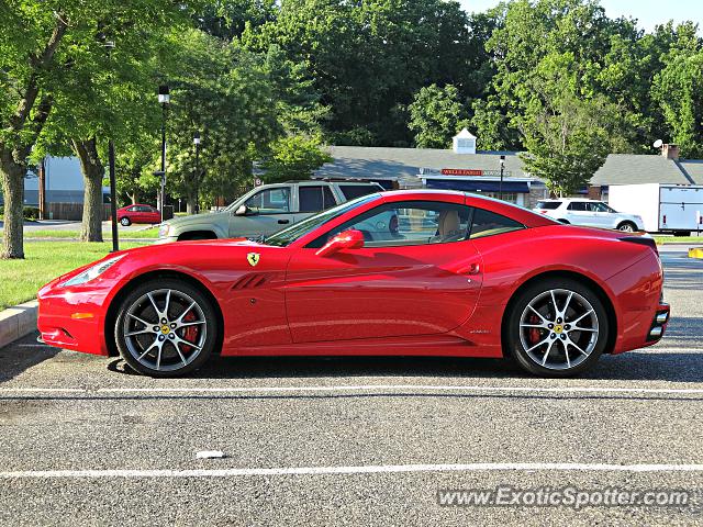 Ferrari California spotted in Greenville, Delaware