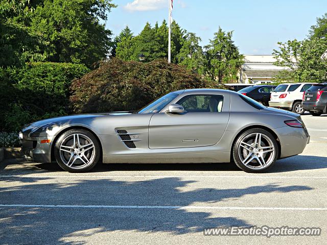 Mercedes SLS AMG spotted in Greenville, Delaware