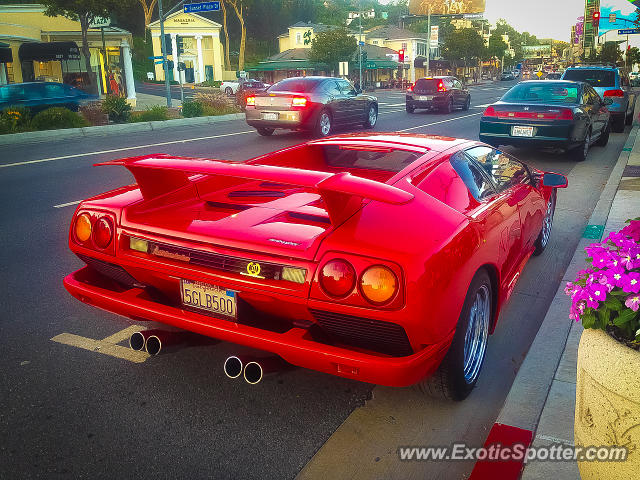 Lamborghini Diablo spotted in Los Angeles, California