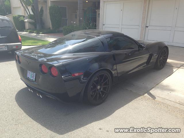 Chevrolet Corvette Z06 spotted in Huntington Beach, California