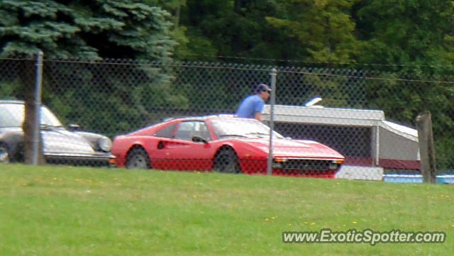 Ferrari 308 spotted in Watkins Glen, New York