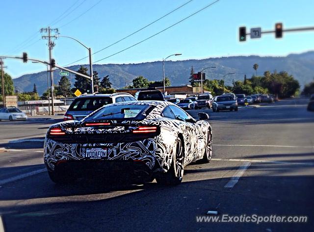 Mclaren MP4-12C spotted in Saratoga, California