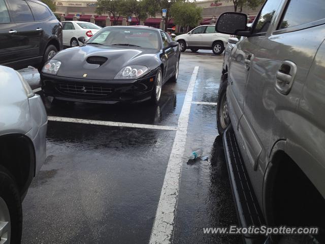 Ferrari 575M spotted in Boca raton, Florida