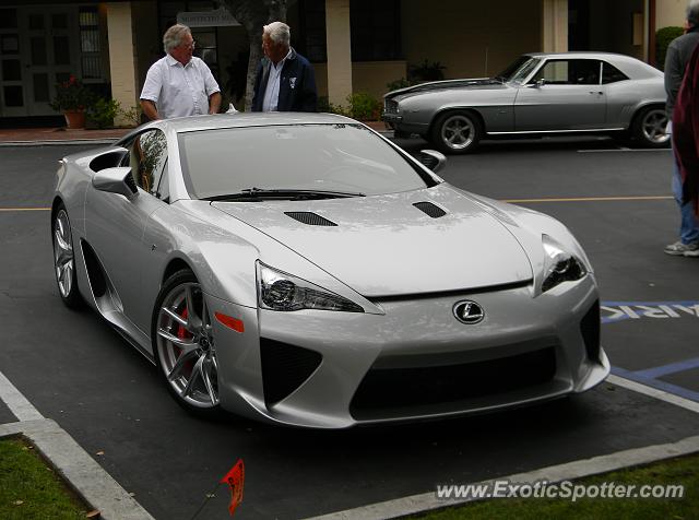 Lexus LFA spotted in Santa Barbara, California