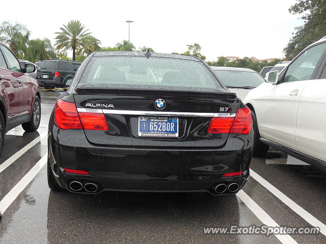 BMW Alpina B7 spotted in Palm Beach, Florida