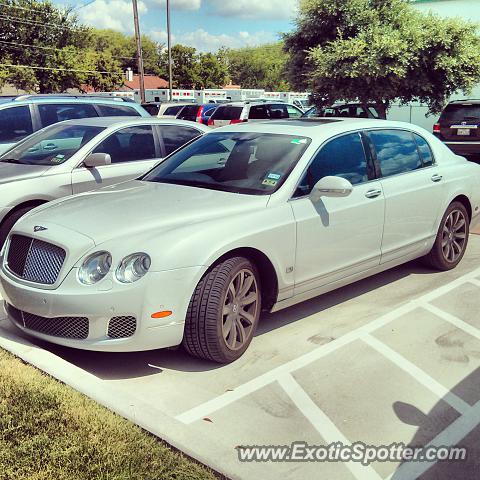 Bentley Continental spotted in Garland, Texas