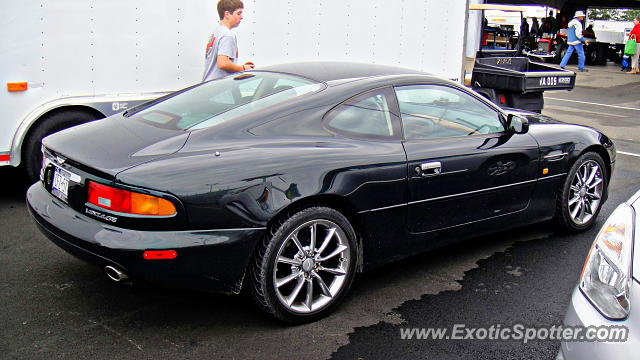 Aston Martin DB7 spotted in Watkins Glen, New York