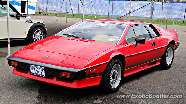 Lotus Esprit spotted in Watkins Glen, New York