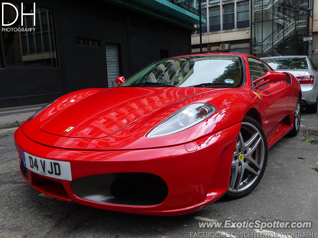 Ferrari F430 spotted in Manchester, United Kingdom