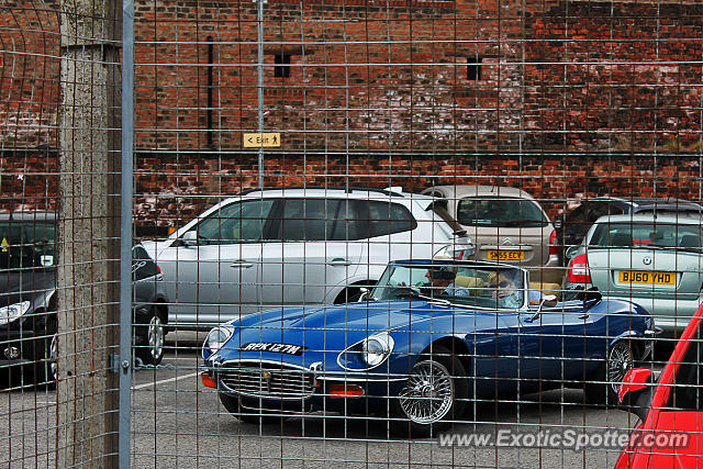 Jaguar E-Type spotted in York, United Kingdom