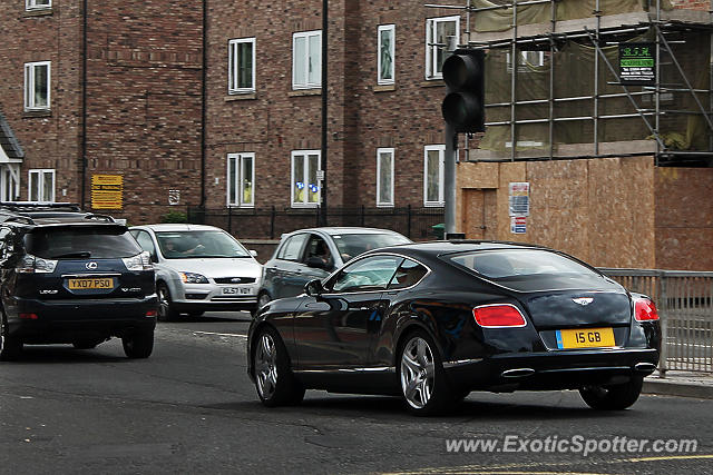 Bentley Continental spotted in York, United Kingdom