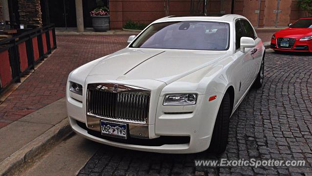 Rolls Royce Ghost spotted in Denver, Colorado