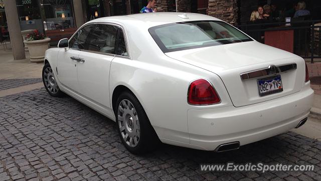 Rolls Royce Ghost spotted in Denver, Colorado