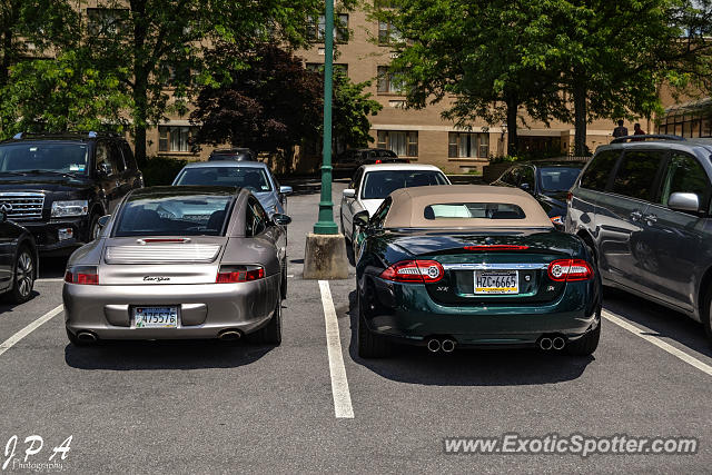 Jaguar XKR spotted in Hershey, Pennsylvania