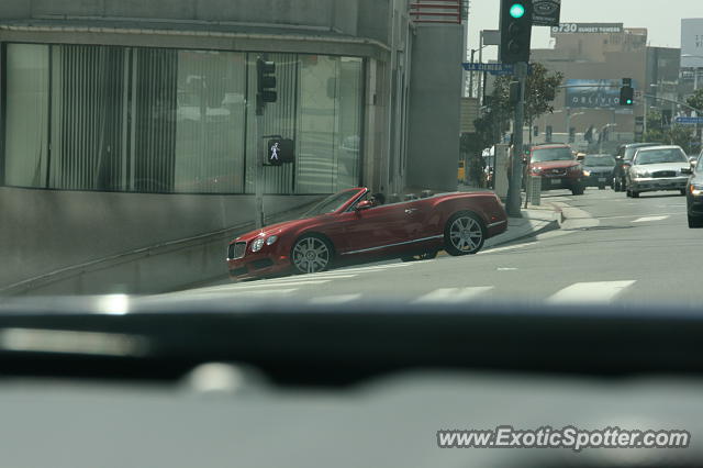 Bentley Continental spotted in Beverly Hills, California