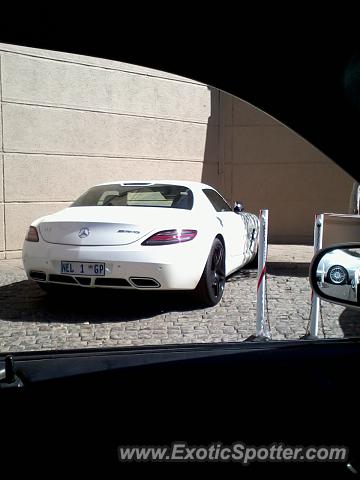 Mercedes SLS AMG spotted in Sandton, South Africa