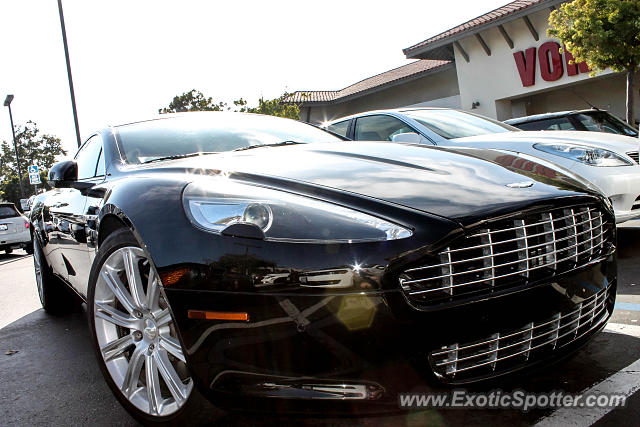 Aston Martin Rapide spotted in Carmel Valley, California