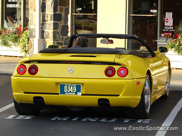 Ferrari F355 spotted in Greenville, Delaware