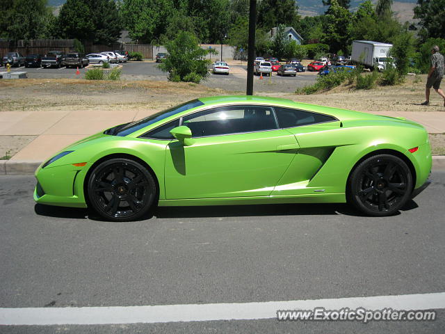 Lamborghini Gallardo spotted in Ashland, Oregon