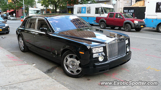 Rolls Royce Phantom spotted in Manhattan, New York