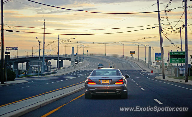 Mercedes SL600 spotted in Highlands, New Jersey