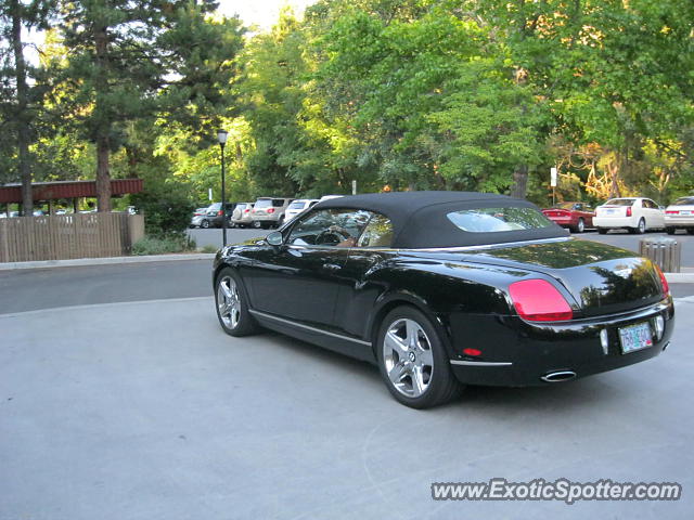 Bentley Continental spotted in Ashland, Oregon