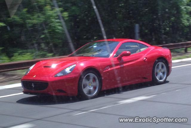 Ferrari California spotted in Orangeburg, New York