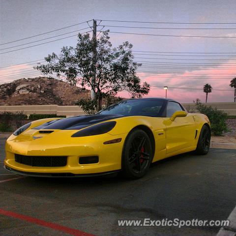 Chevrolet Corvette Z06 spotted in Riverside, California