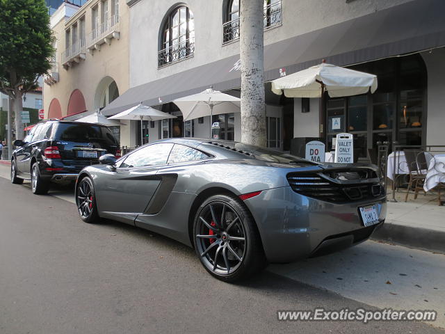 Mclaren MP4-12C spotted in Beverly Hills, California