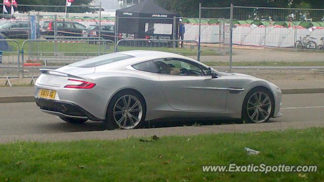 Aston Martin Vanquish spotted in Lemans, France