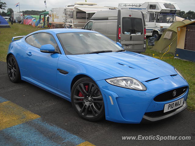 Jaguar XKR-S spotted in Lemans, France