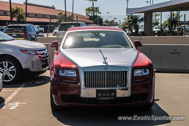 Rolls Royce Ghost spotted in Del Mar, California
