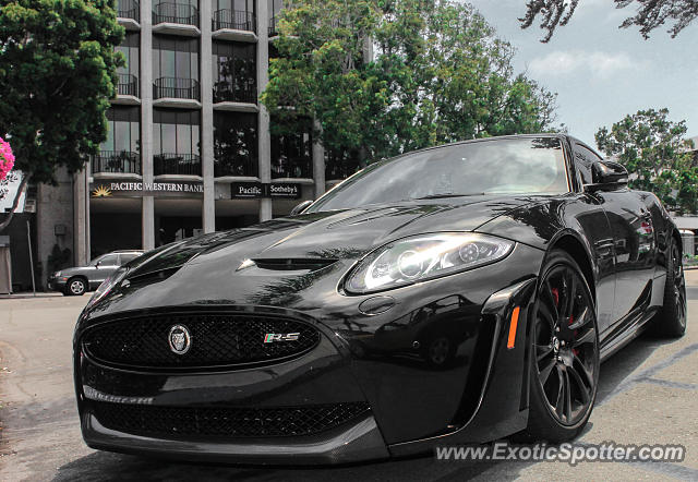 Jaguar XKR-S spotted in La Jolla, California