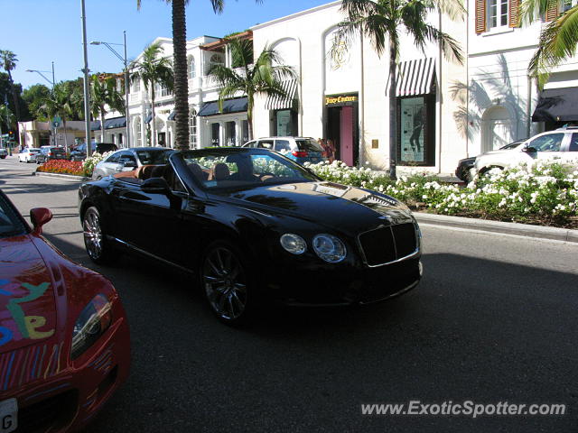 Bentley Continental spotted in Beverly hills, California
