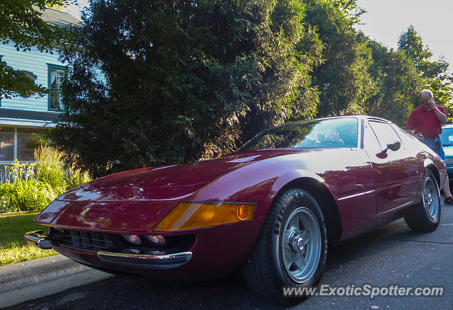 Ferrari Daytona spotted in Elkhart Lake, Wisconsin