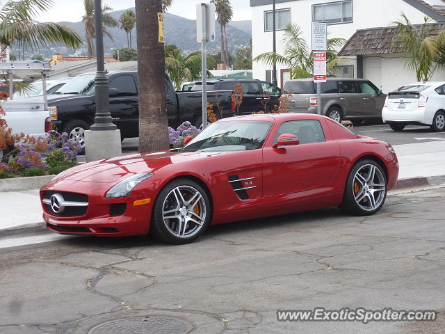 Mercedes SLS AMG spotted in Ventura, California