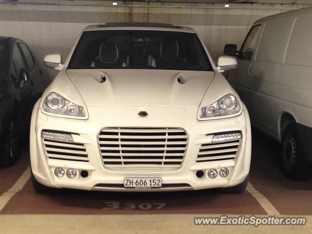 Porsche Cayenne Gemballa 650 spotted in Paris, France
