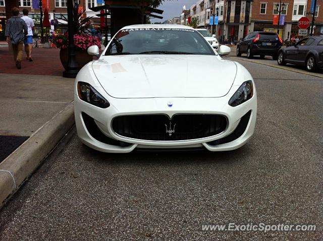 Maserati GranTurismo spotted in Cleveland, Ohio