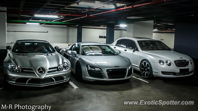 Mercedes SLR spotted in Sandton, South Africa